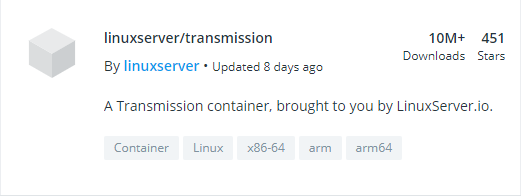 linuxserver/transmission의 이미지 검색 결과
