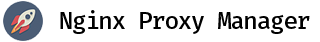 Nginx Proxy Manager 로고