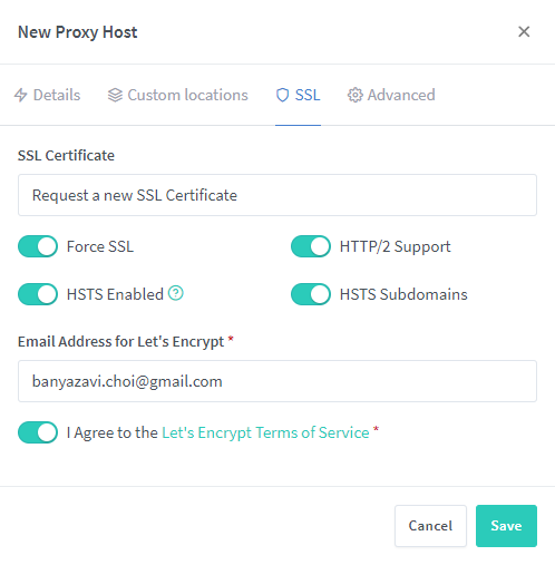 Nextcloud SSL 발급